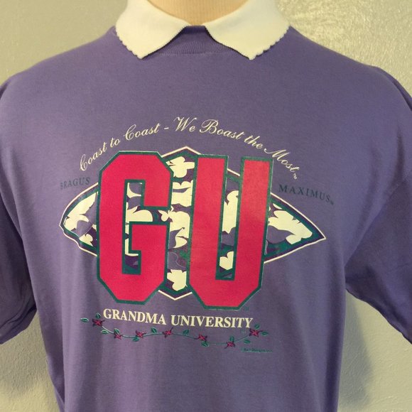 Grandma University Lilac Coast to Coast Tee, NWT - Picture 1 of 3